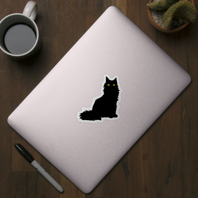 Fluffy Cat by DickinsonDesign